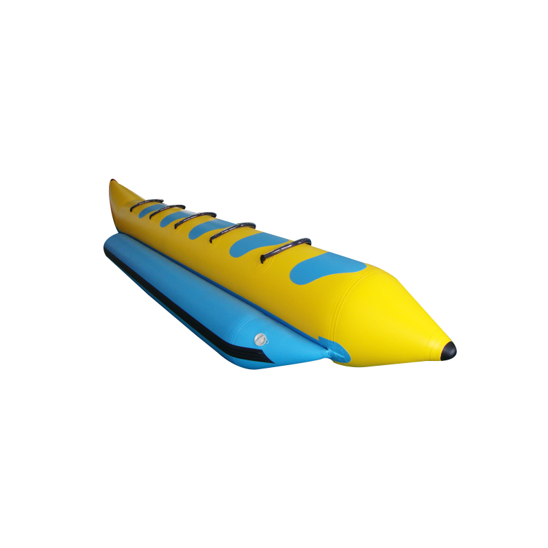 Grossistpriser uppblåsbara vattenspel flugfisk bananbåt